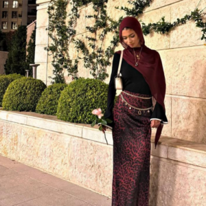 Heritage Wrap Skirt Look