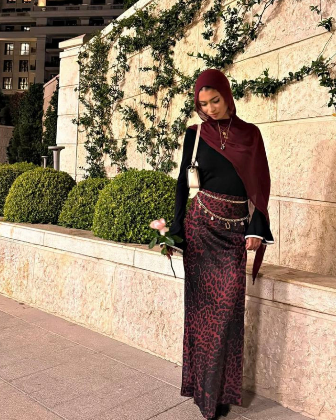 Heritage Wrap Skirt Look