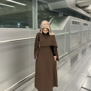 Minimal Modest Maxi Dress